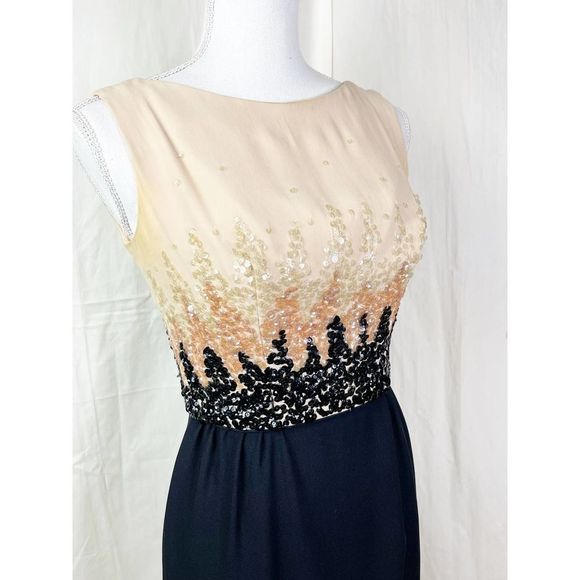 Vintage 1960s Miss Milgrim Cocktail Dress - Mad Men - Incredible! - Picture 6 of 9